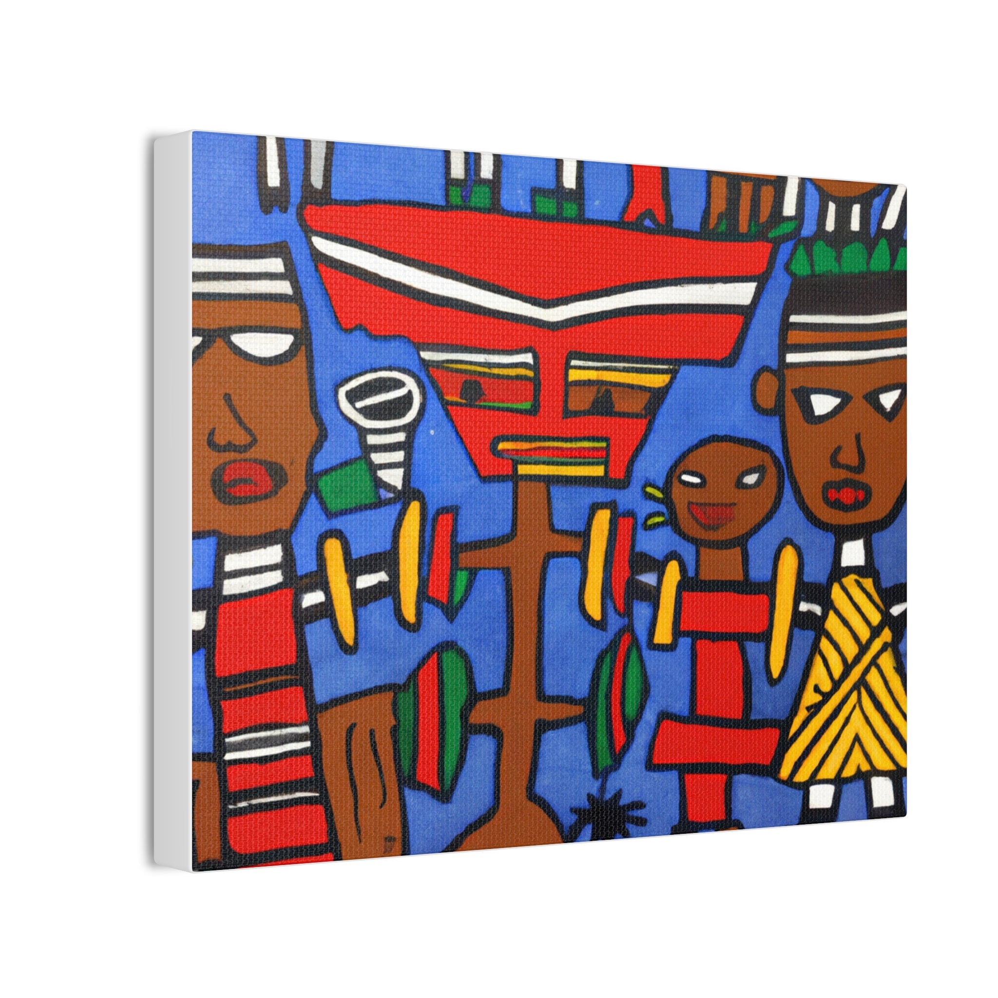 Ranuta the African Artist - Canvas