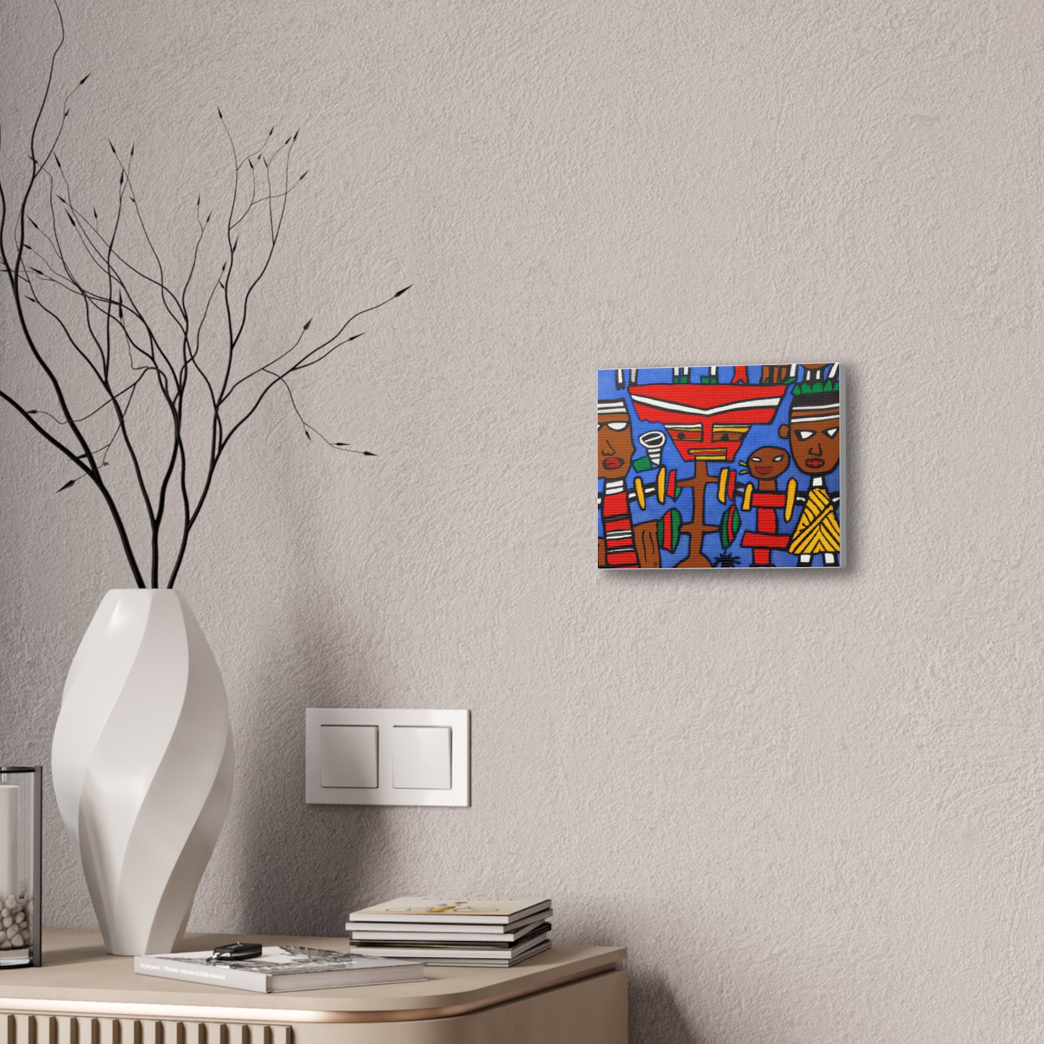 Ranuta the African Artist - Canvas