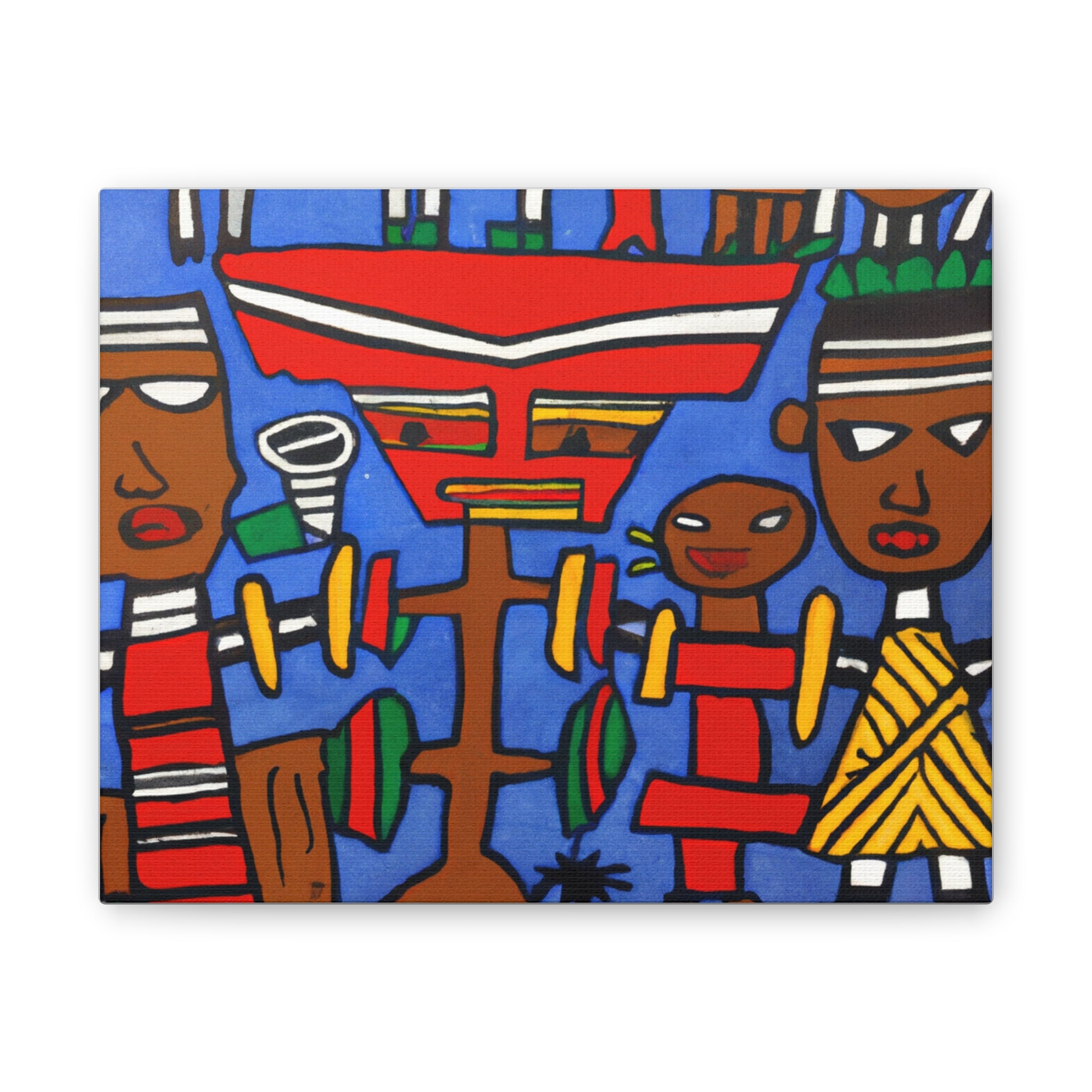 Ranuta the African Artist - Canvas