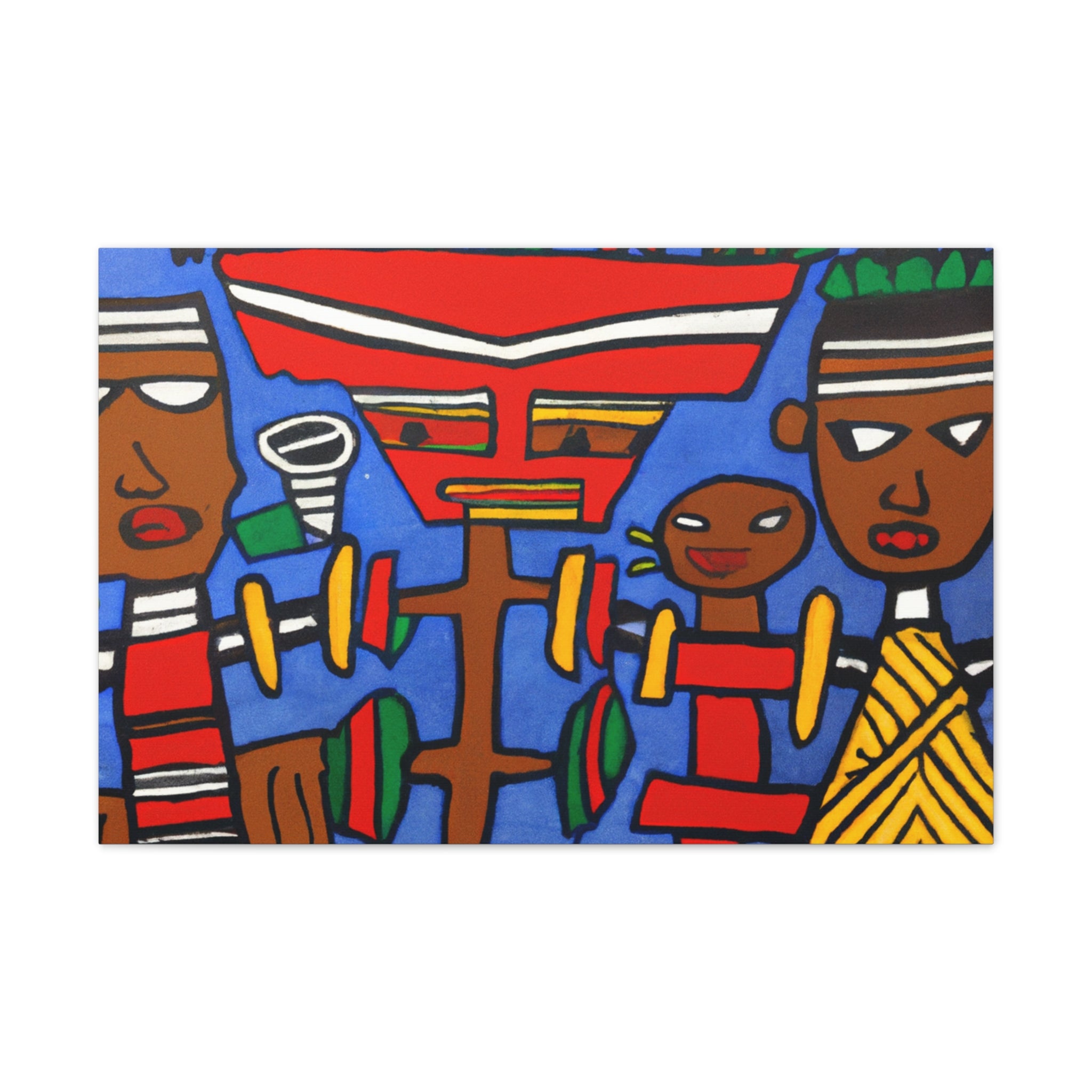 Ranuta the African Artist - Canvas
