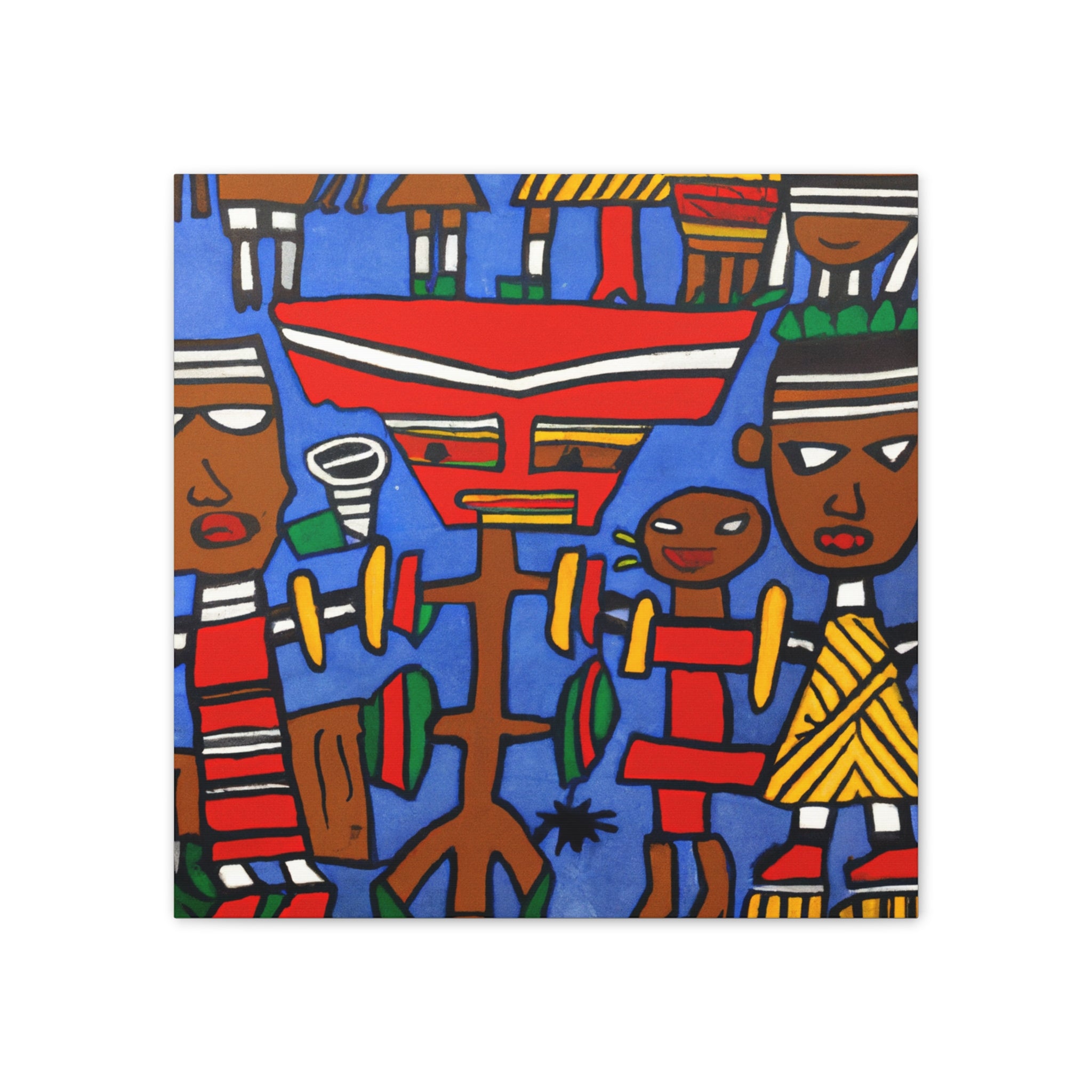 Ranuta the African Artist - Canvas