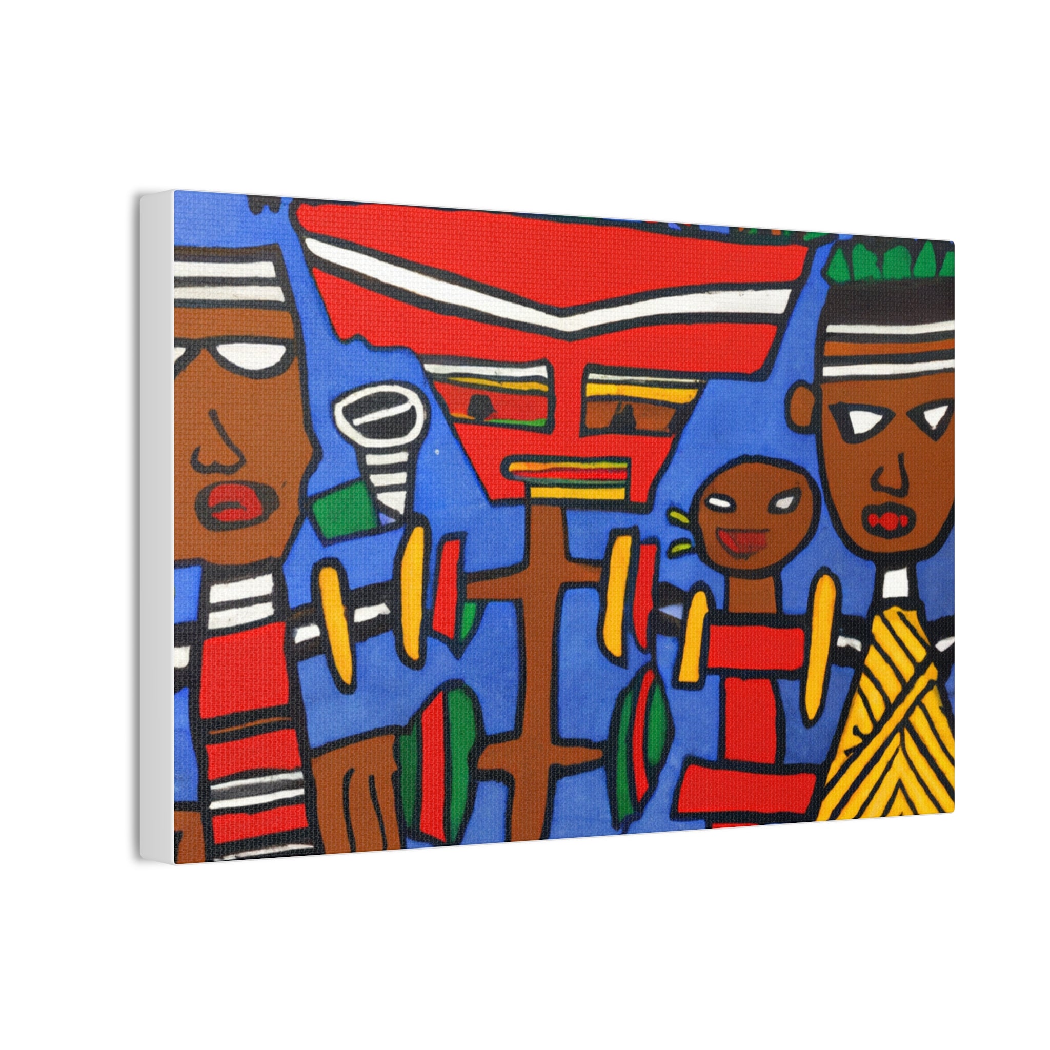 Ranuta the African Artist - Canvas