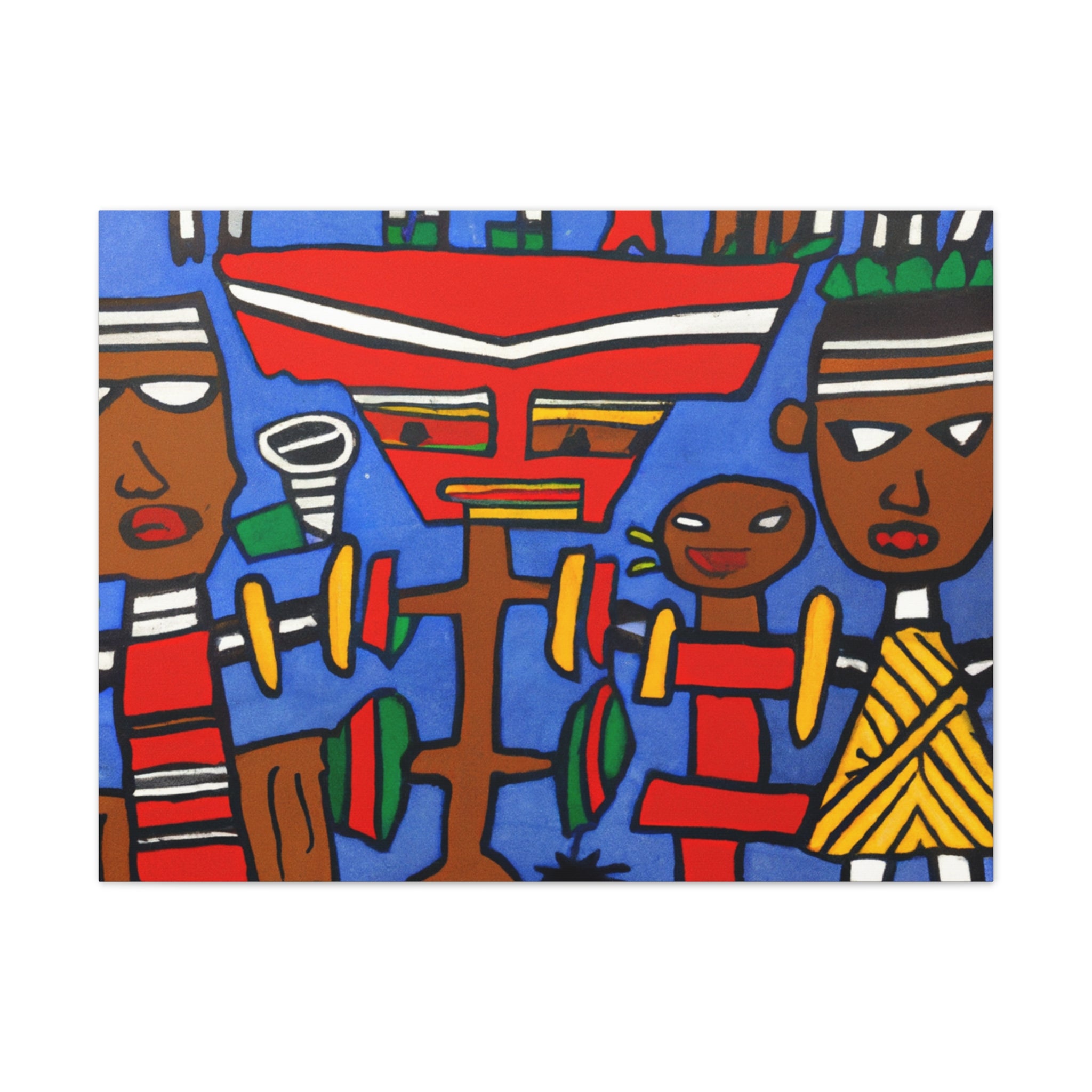 Ranuta the African Artist - Canvas
